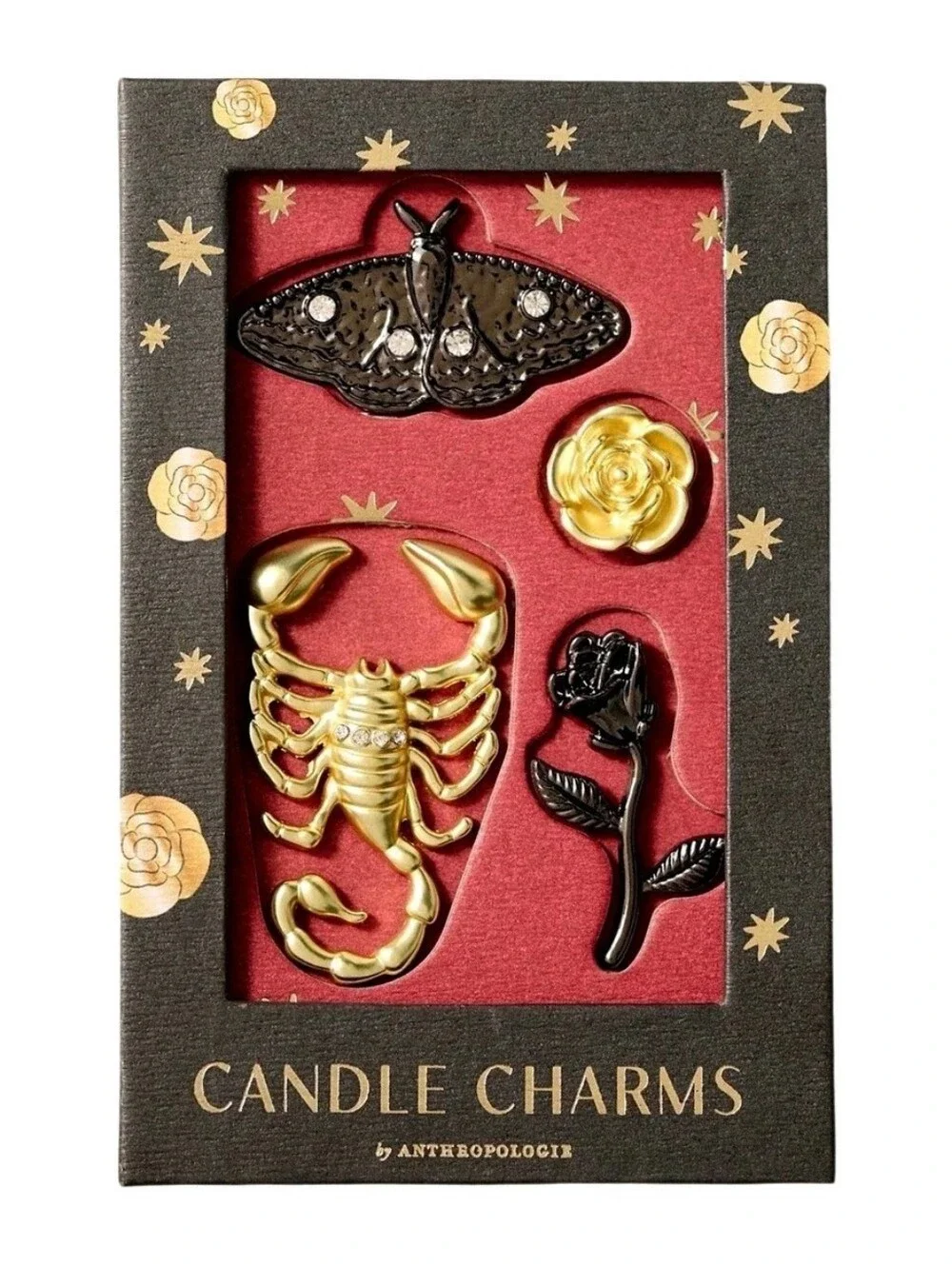 Anthropologie Halloween Candle Pin Charms Scorpion